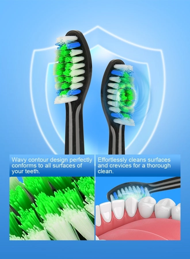 Rotating Electric Toothbrush - IPX7 Waterproof 2-Min Smart Timer Wireless Charging