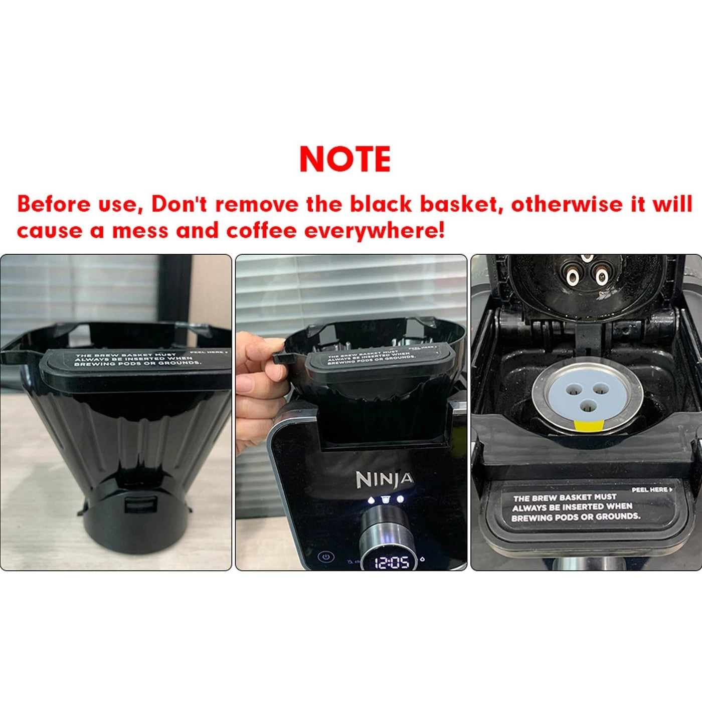 Reusable K Cups - Stainless Steel Compatible With Ninja Coffee Maker