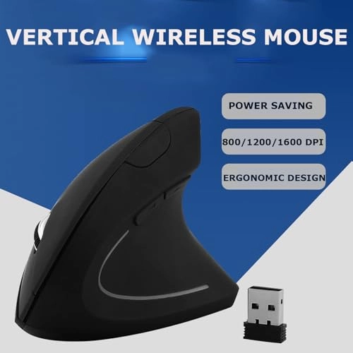 Vertical Ergonomic Mouse - Wireless