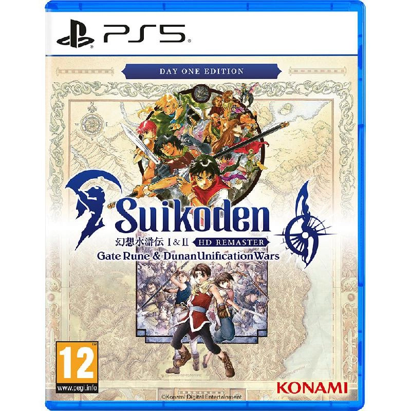 Suikoden I & II HD Remaster: Gate Rune & Dunan Unification Wars Day One Edition - PlayStation 5