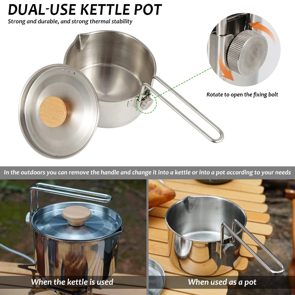 Camping Pot - 1 piece 1L