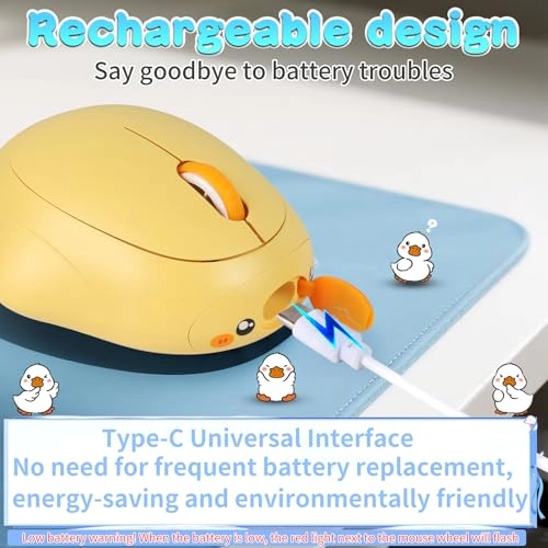 Cute Penguin Bluetooth Wireless Mouse - USB