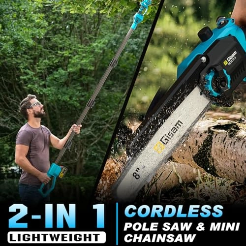 2 in 1 Mini Chainsaw - 2600W