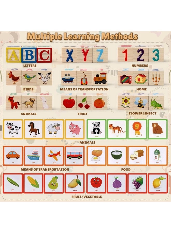 ABC Wooden Blocks - 1-3 Alphabet