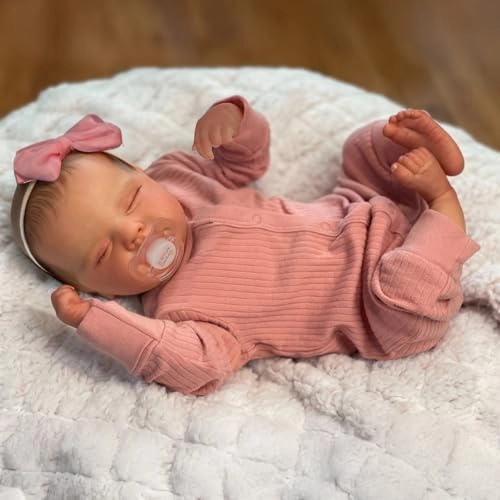 Reborn Baby Doll - 20 Inch Vinyl Weighted Cloth Body Ages 3+