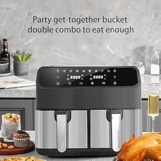 Dual Basket Air Fryer Af-8800