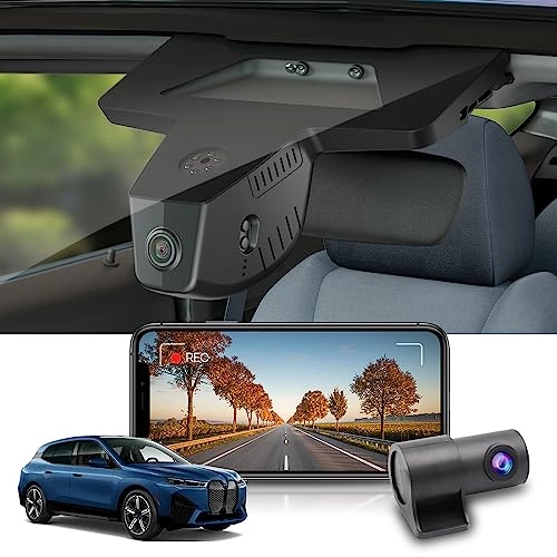 2K Dual Dash Cam - 2K Front and 1080P Rear