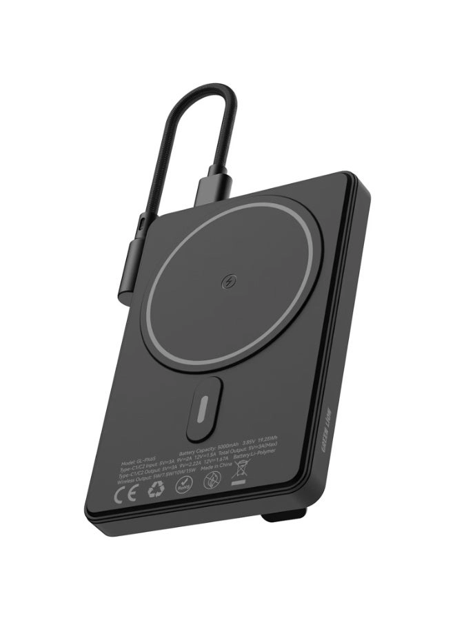 Milton - MagSafe 5000 mAh 5/7.5/10/15 Watts