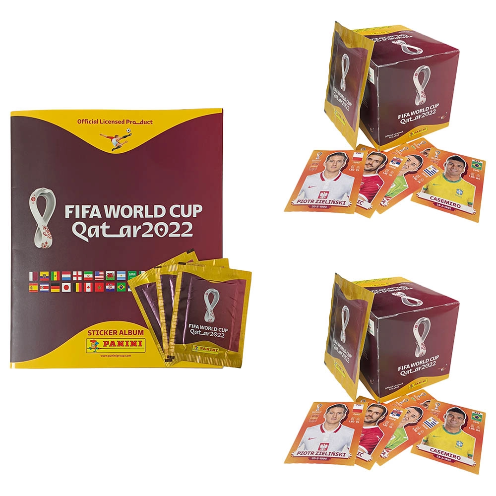 Panini Fifa Qatar World Cup 2022 Sticker Book 103 pcs