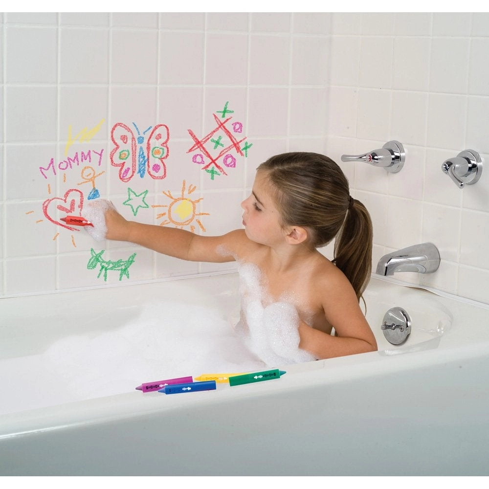 Rub a Dub Draw in the Tub Crayons - 6 bathtub crayons