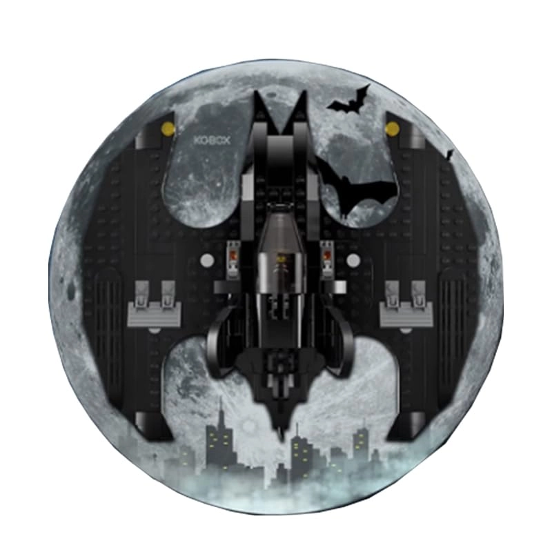 HCAEIOFJ Clear Acrylic Display Case - 30x25x10cm for 76265 Round Wall Mount