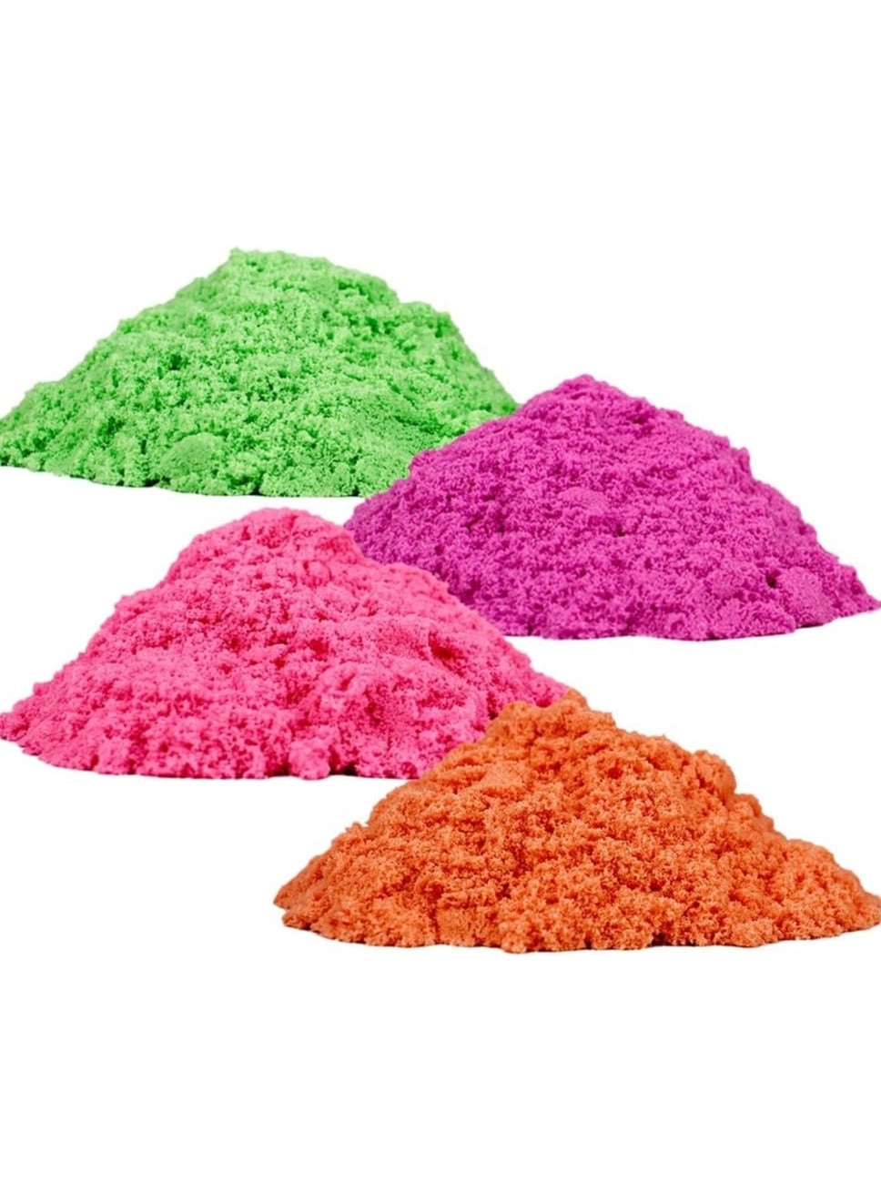 Moldable Sensory Play Sand Set - 750g Pack of 4 Colors