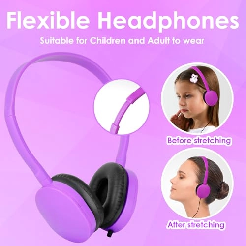 Bulk Headphones Wired Headphone 25 Pack