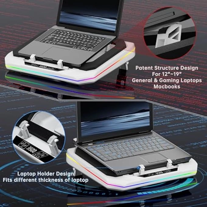 LAPTOP COOLING PAD - 11" - 19"