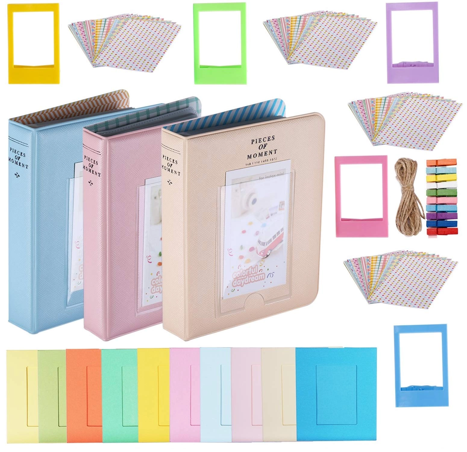 eWINNER Instax Mini 64 Photos PVC Photo Album