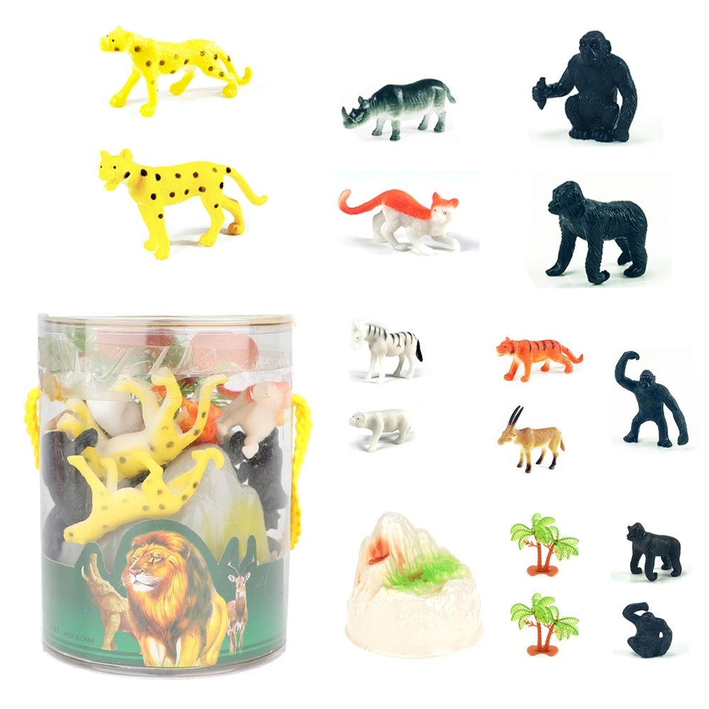 Galaxy Toys Wild Kingdom Animal Set (34212842-DW2402052) 15 pcs