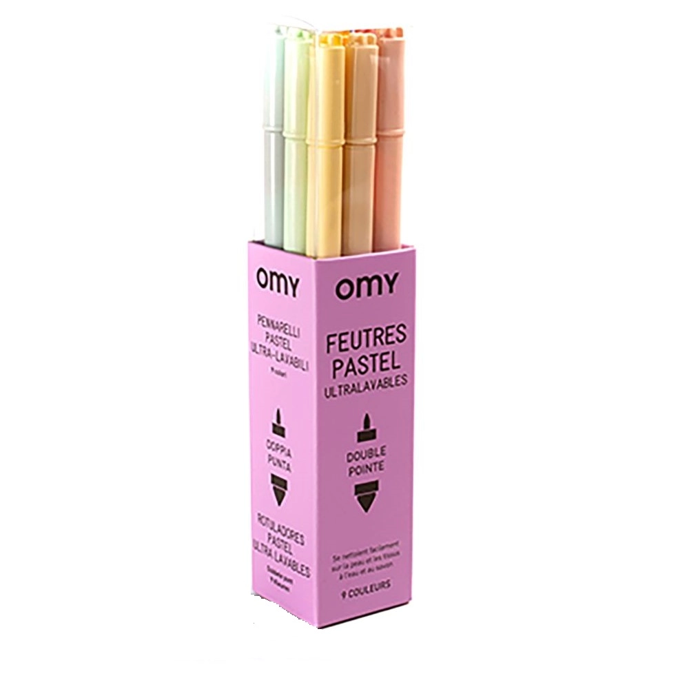 OMY Markers - 9 Pastel