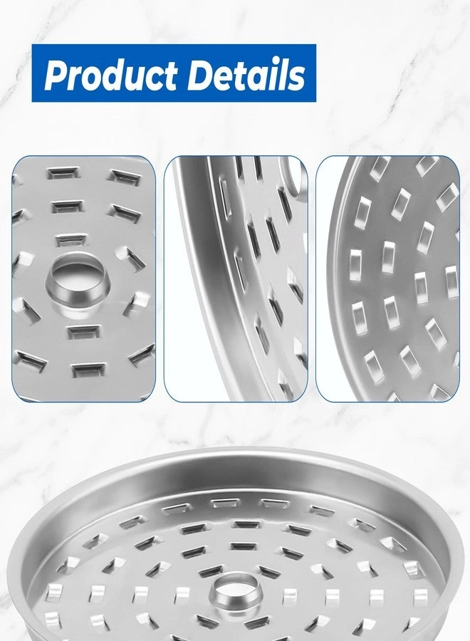 Percolator Basket Lid Cover - 3.8" Diameter Stainless Steel