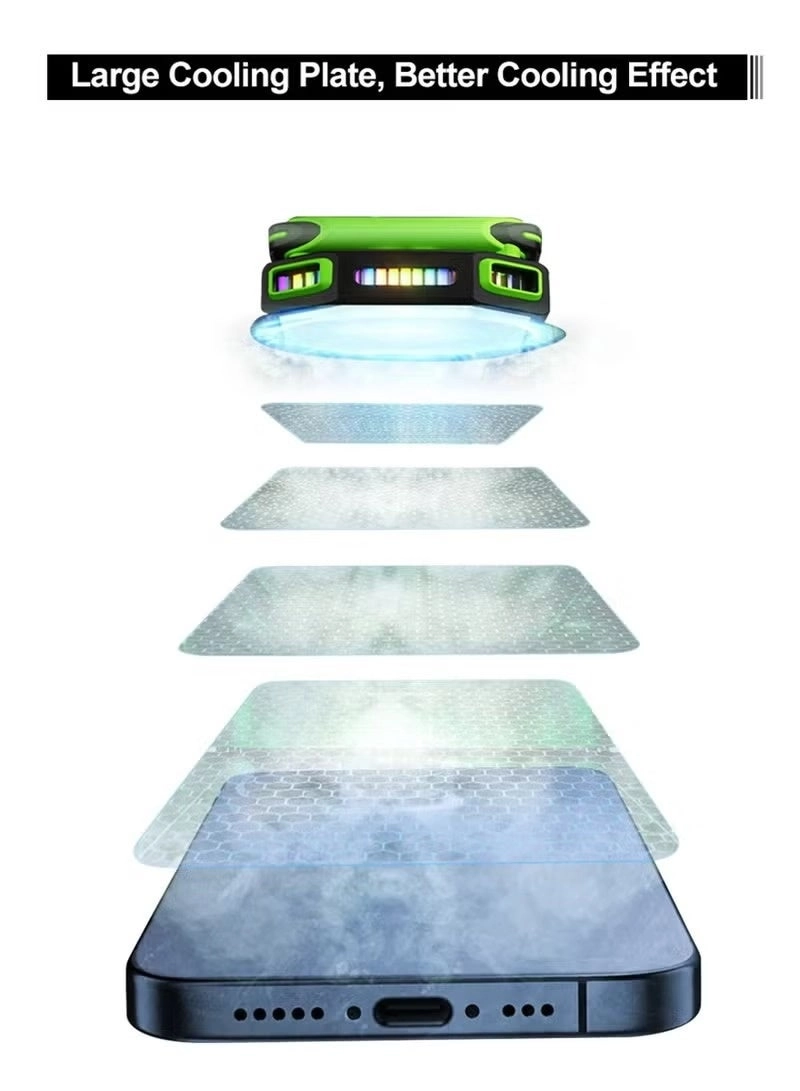 X111 Mobile Phone Cooler - 1800mAh Magnetic Semiconductor Cooling