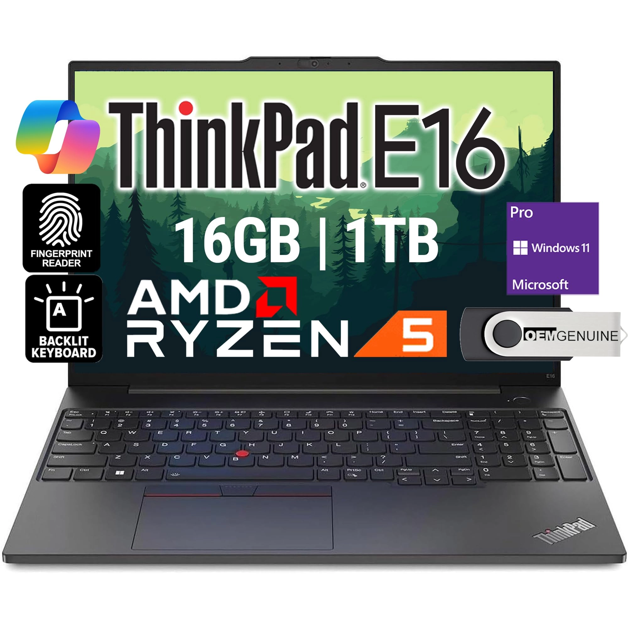 ThinkPad E15 Gen 3 - 15.6'' Core i5-10210U 16GB DDR4 512GB SSD