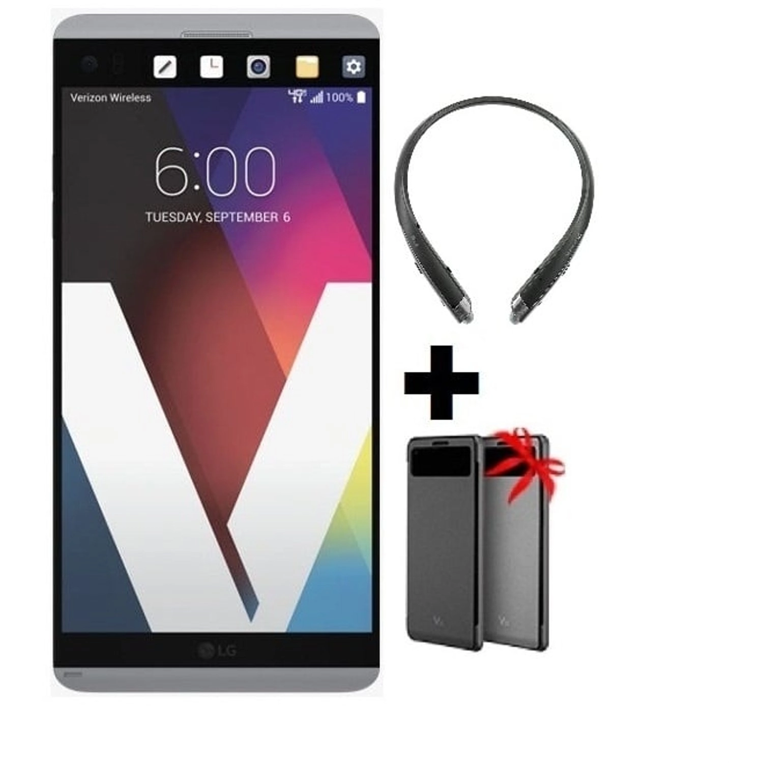 LG V20 - 4GB 64GB + HBS1100 + Case