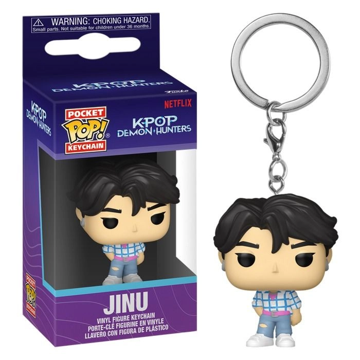 FUNKO Pocket Pop! KPop Demon Hunters - Jinu Keychain