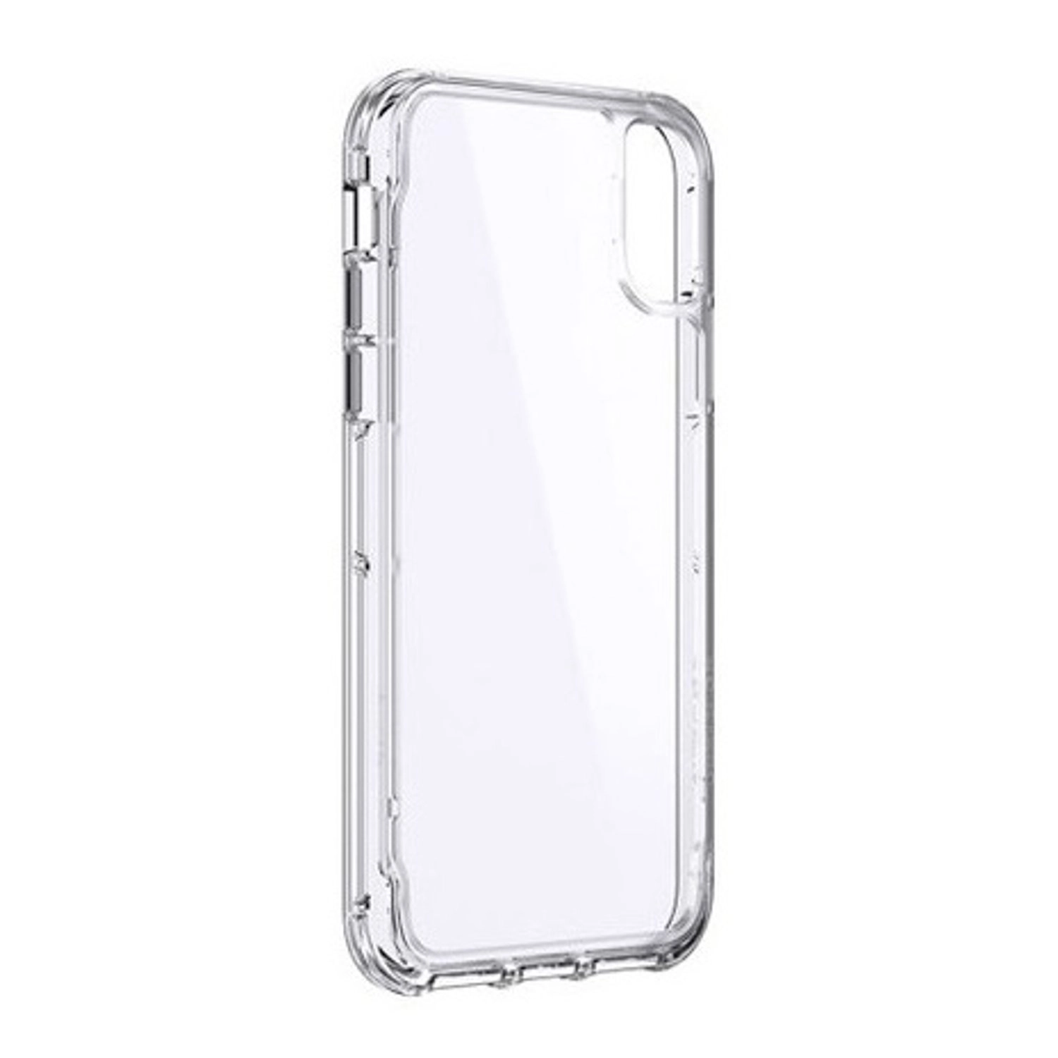 Survivor Clear Back Case for Apple IPhone X