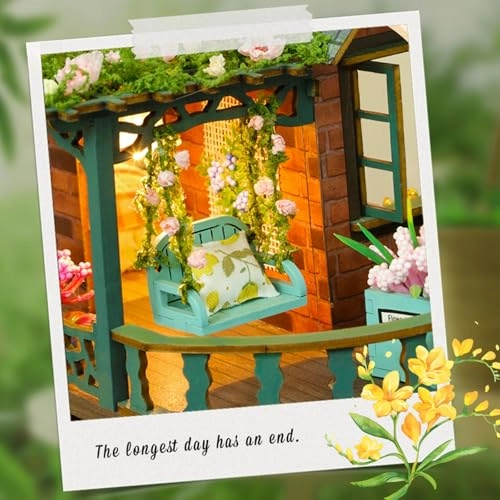Miniature Dollhouse Kit - green spring yard