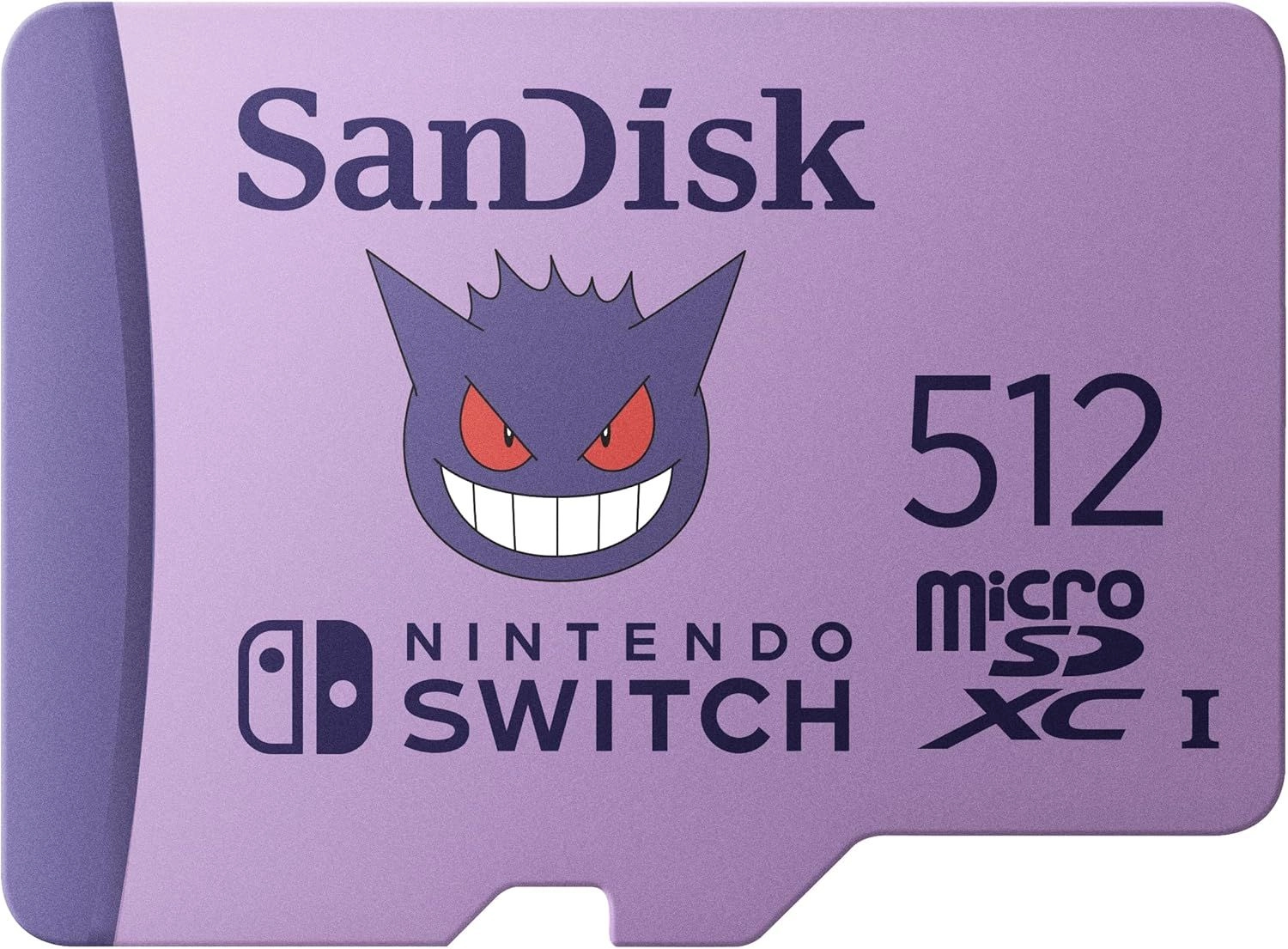 Pokemon Gengar MicroSD 512GB