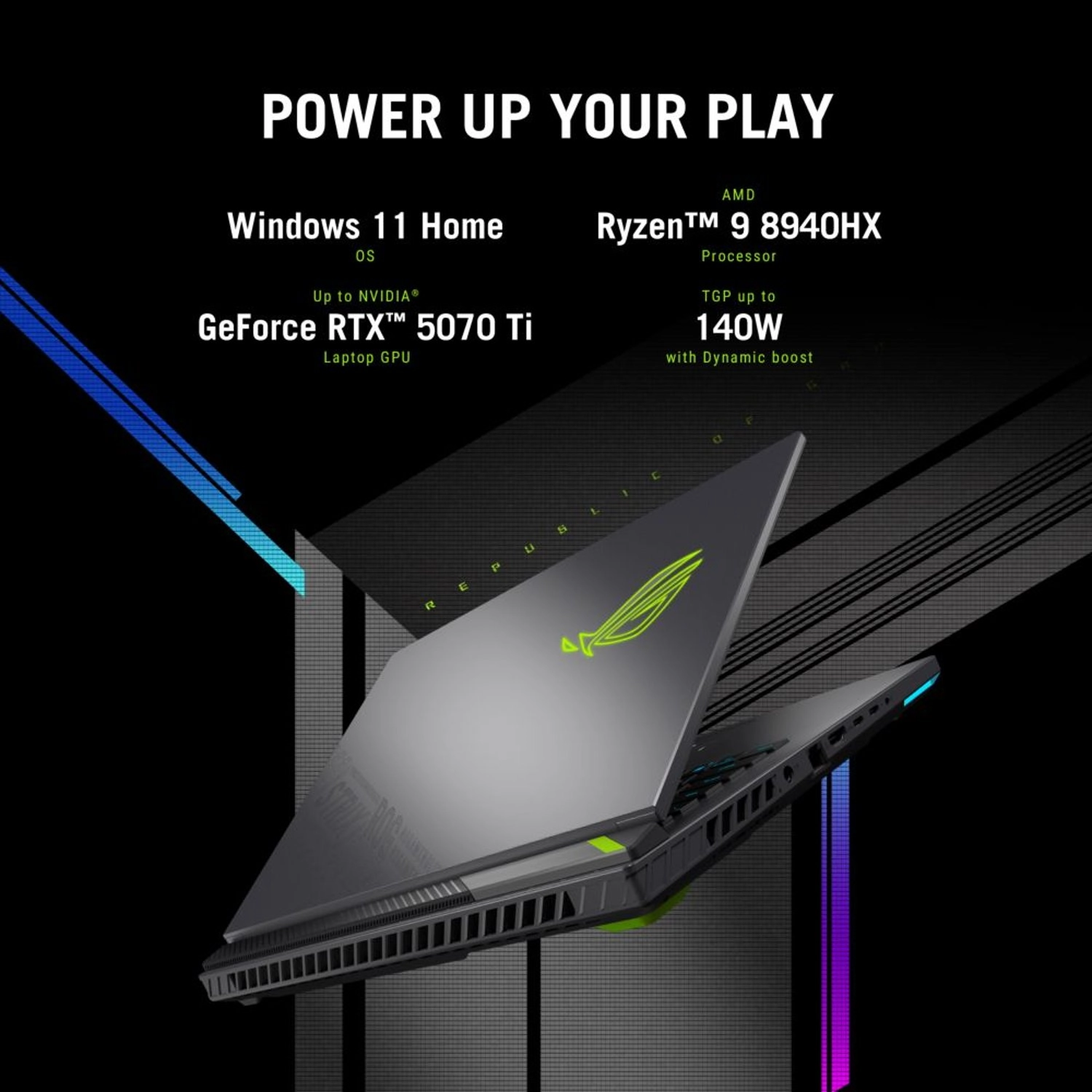 ROG Strix G16 G614PR-G016W - 16'' Ryzen 9-8940HX 16GB DDR5 1TB SSD