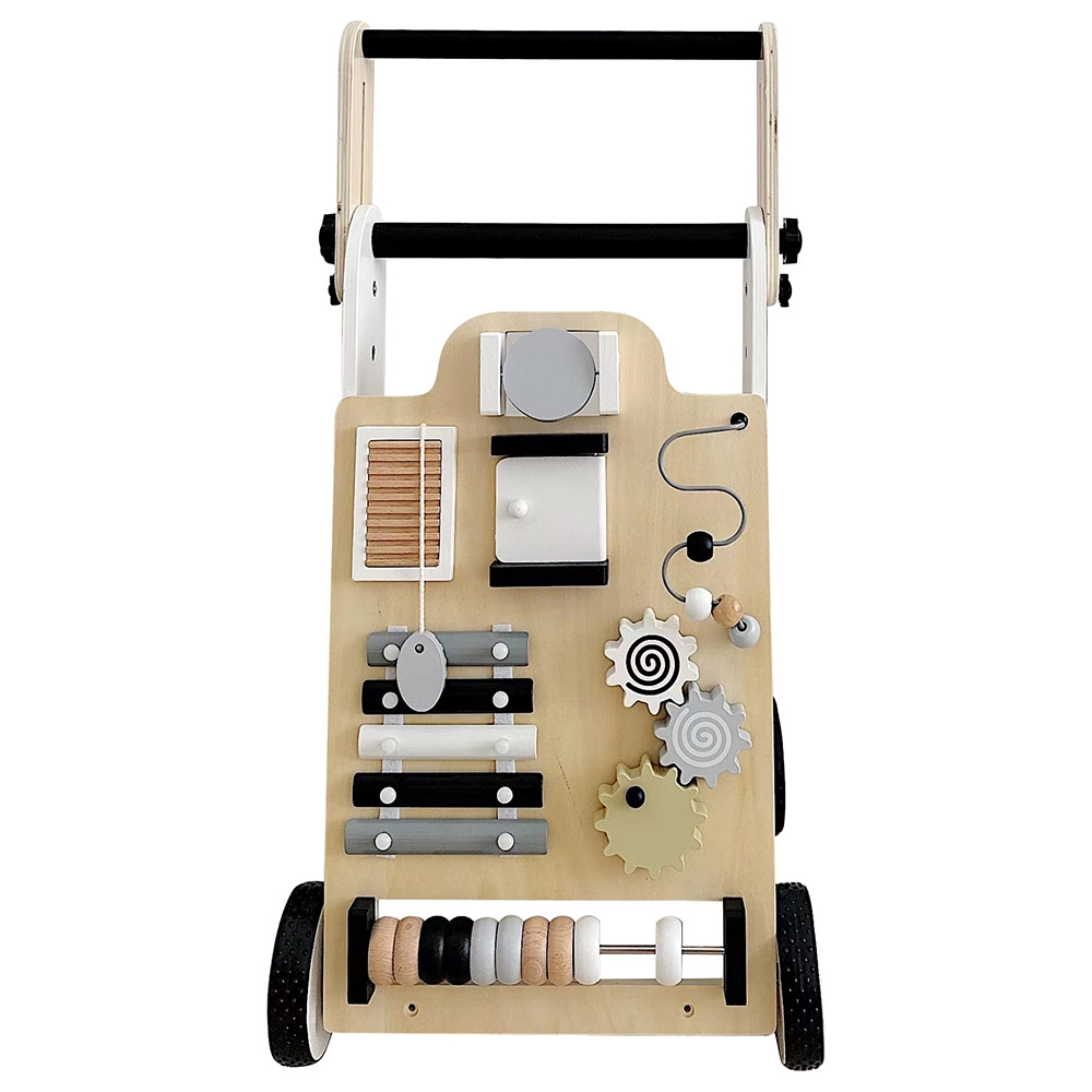 Enzo Wooden Baby Walker - 5-in-1 Activity Center