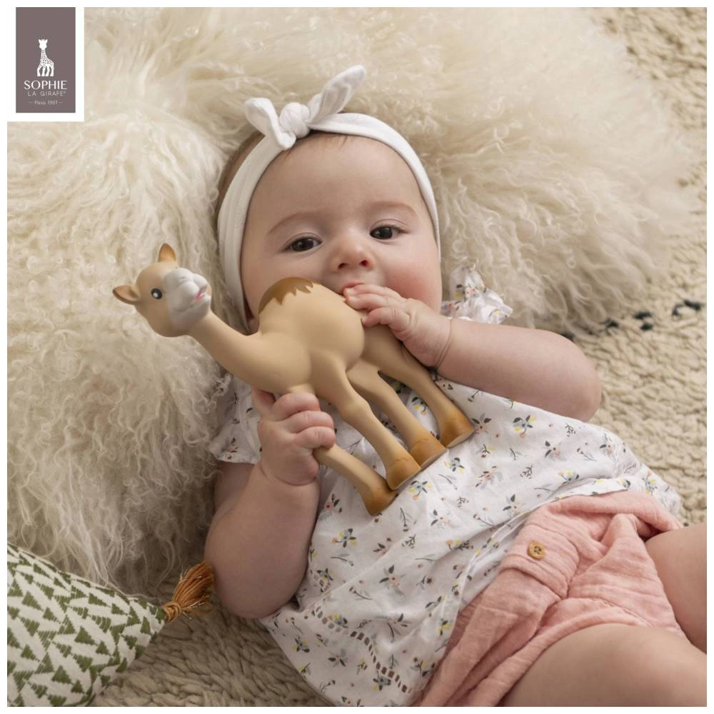 Il Etait Une Fois Al'Thir - Suitable for 0 month & above 100% NATURAL RUBBER multi-color dromedary