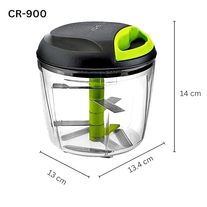 Manual Food Chopper - 900 ml 5 blades