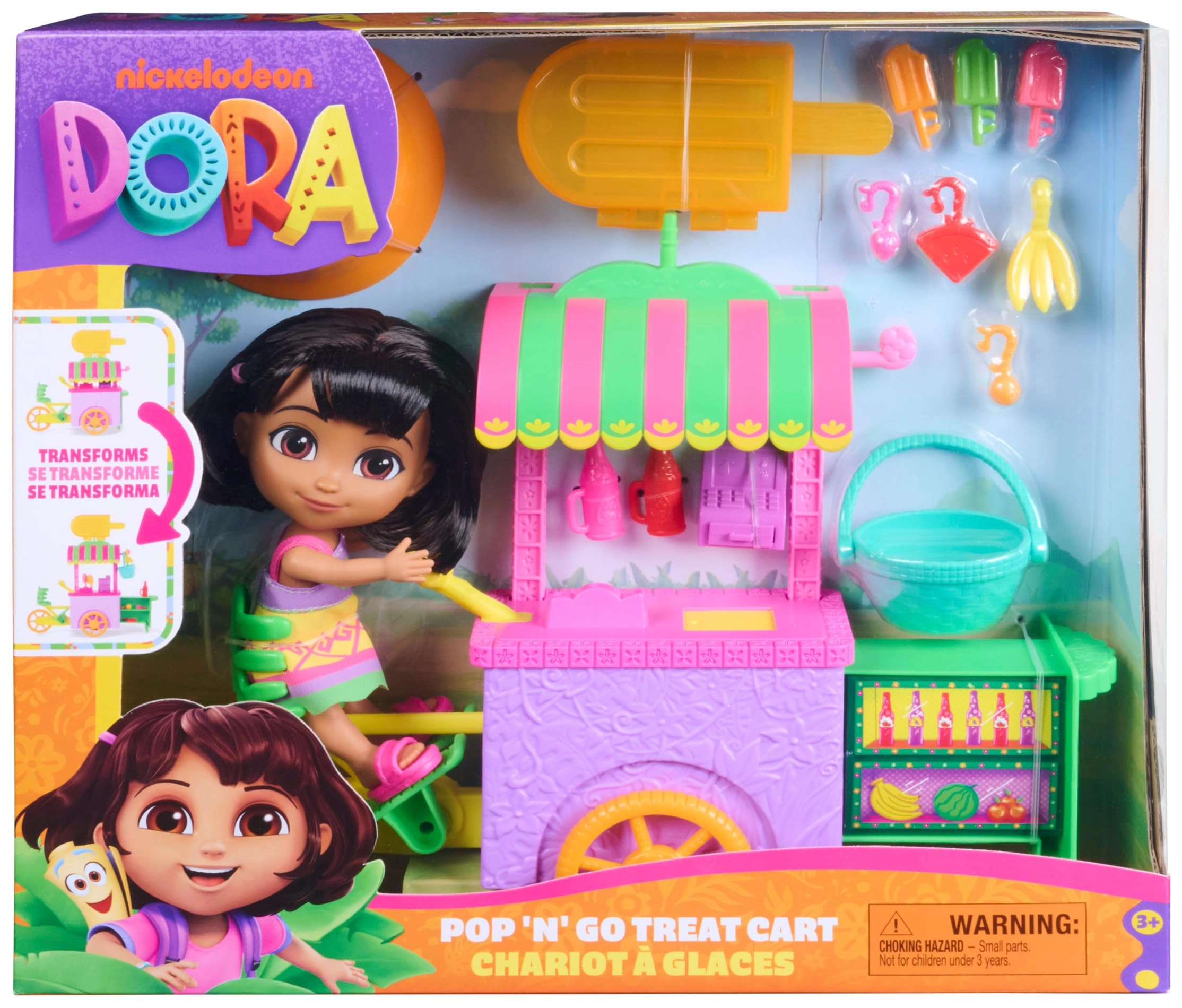 Spin Master Pop 'N' Go Treat Cart - 36.0 Dora 15