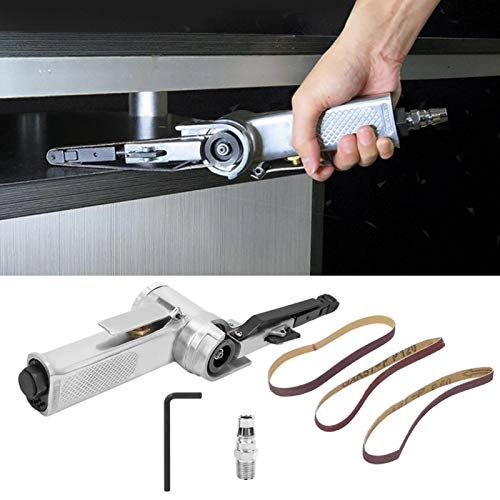 Air Grinding Polishing Machine - 10mm 3/8in Pneumatic Belt Sander