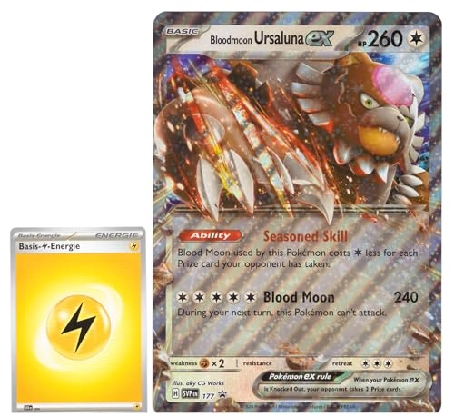 (Like New) PKM Bloodmoon Ursaluna ex SVP 177 - English