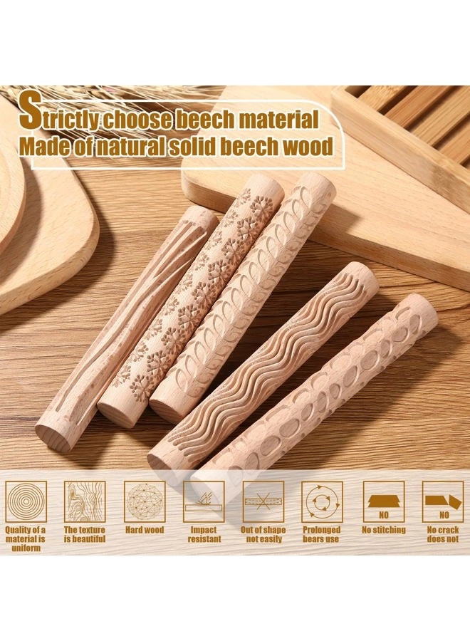 Handmade Clay-22 - wood 5 pieces