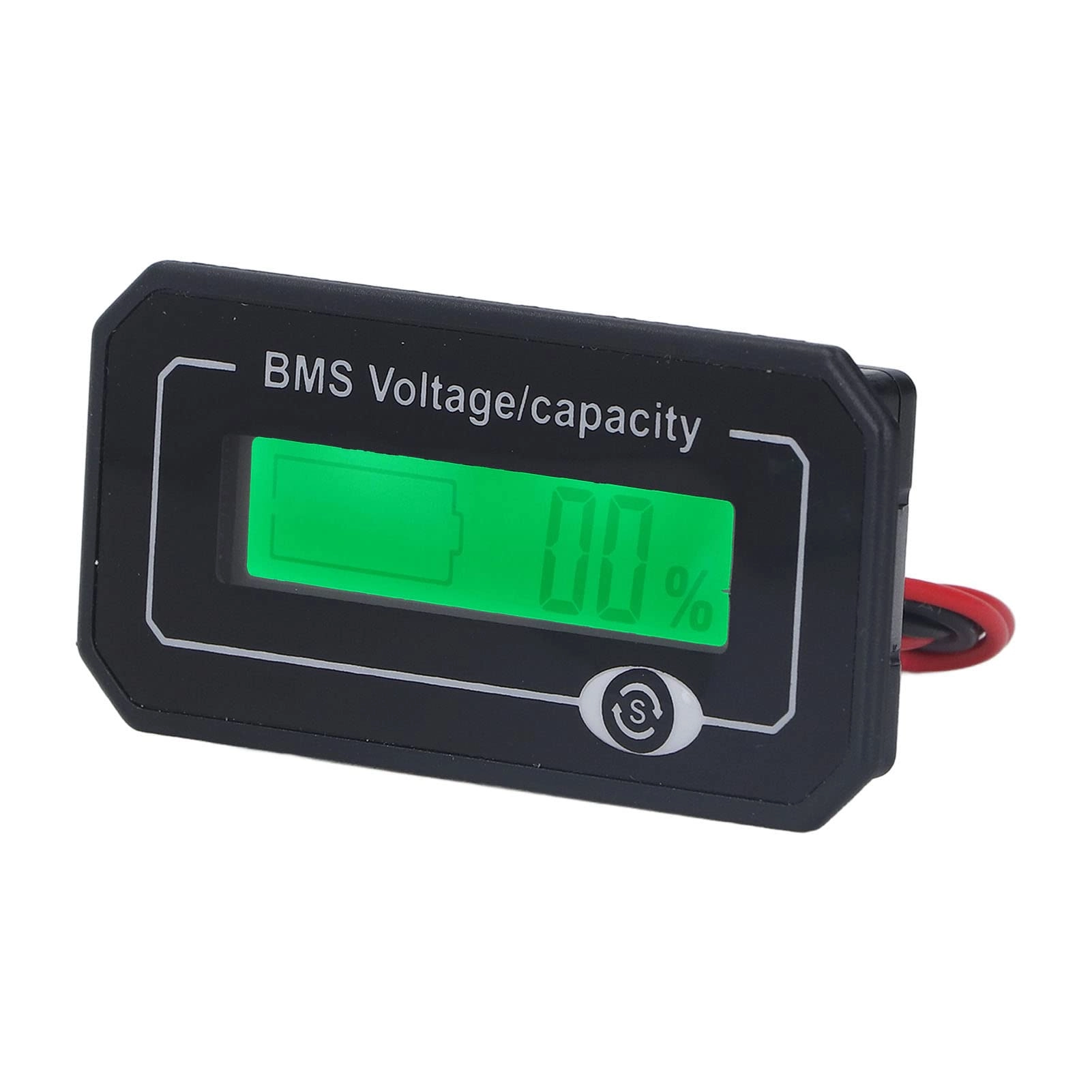 POOWO Battery Voltage Monitor - 8-99.9V Digital Display
