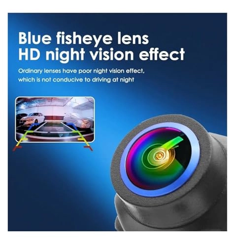 Intelligent Dynamic Trajectory Car Rear View Camera - Night Vision Wire 4K AHD 1080P