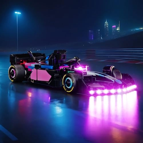 LED Light Set - Copper Line for LEGO BWT Alpine F1 Team A524 Race Car 77248