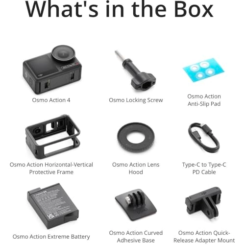 Osmo Action 4 4K120 50-piece Accessory Kit