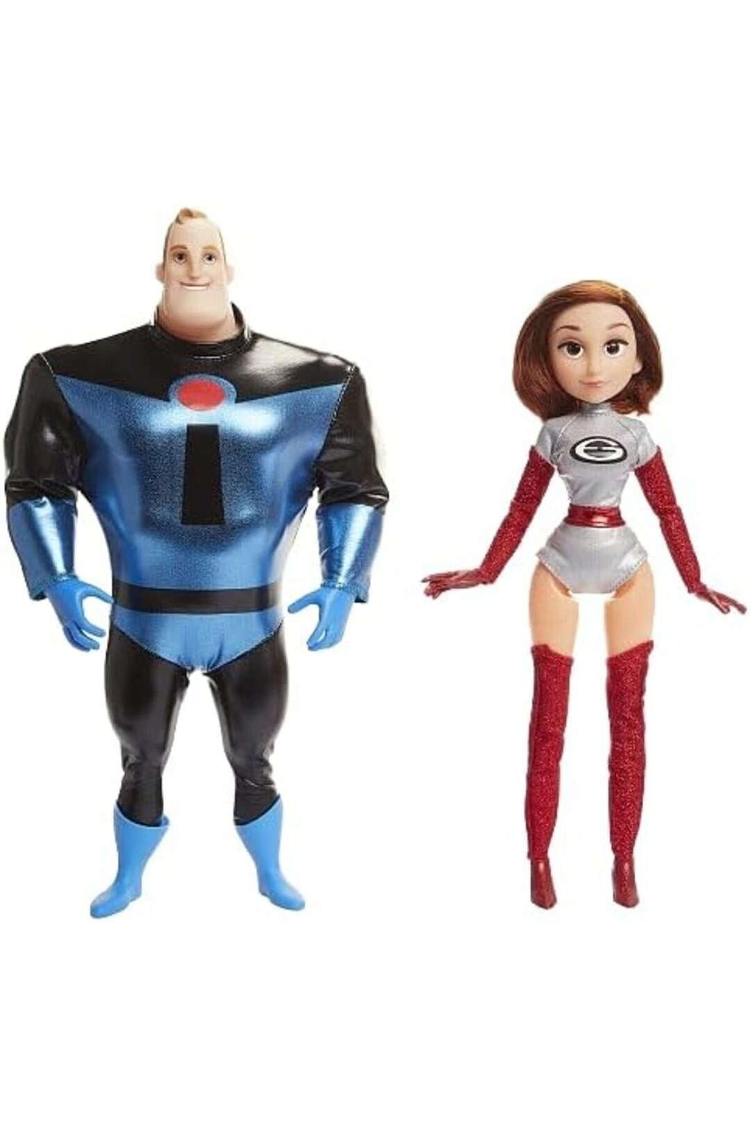 COLOR LAND CHILDRENS TOYS CENTER LLC Elastigirl Doll + Mr. Incredible Doll