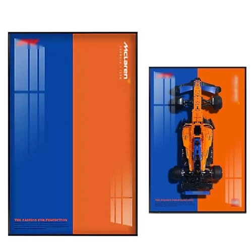 Wall Picture for Lego Technic Car F1 McLaren (42141) - 50 x 80 cm