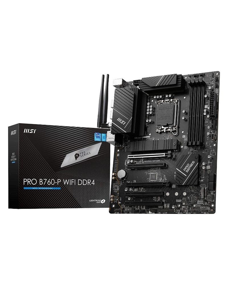 MSI PRO B760-P - DDR4 Wi-Fi 6E