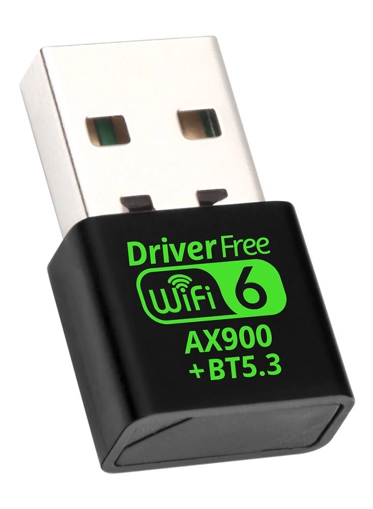 WiFi 6 USB Adapter - Dual-Band 5GHz 2.4GHz USB Wireless