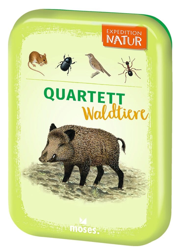 moses. Expedition Natur Quartett Waldtiere - Children/Juvenile