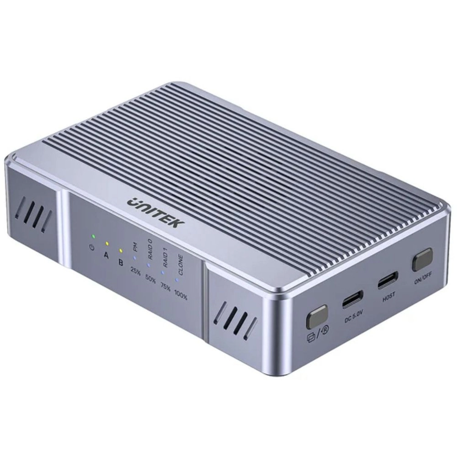 UNITEK SolidForce SSD Enclosure - USB-C M.2 SSD SATA PCIe 2230/2242/2260/2280