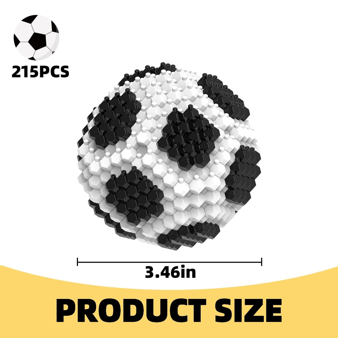 Fun Soccer Building Set - STEM Micro 3D 14+ Years