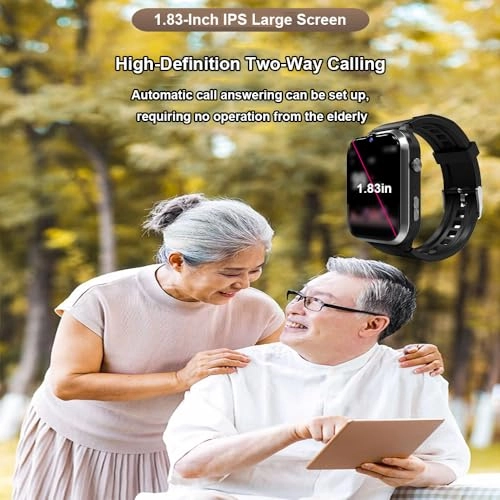Fall Detection Smart Watch 40.5mm ABS + Silicone