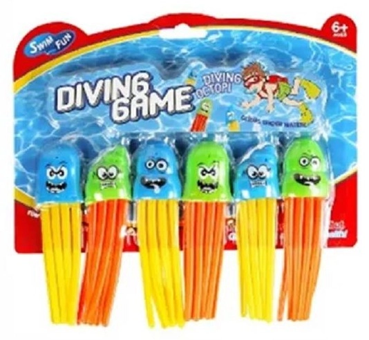 MONDO Diving Squid Toys - Diving & Swimming Pool Toys